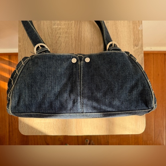 Vera Bradley Stylish Denim Shoulder Bag - Picture 10 of 14